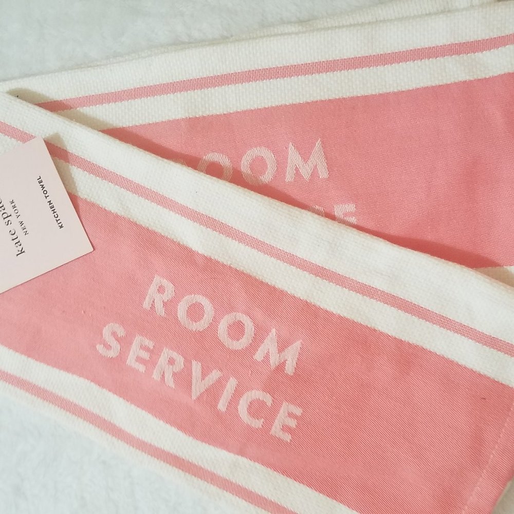 Kate Spade "Room Service" 2 Piece Tea Towel